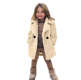 Girls Sherpa Coat.